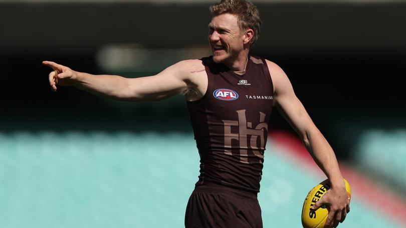 James Sicily training on Thursday.