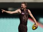 James Sicily training on Thursday.