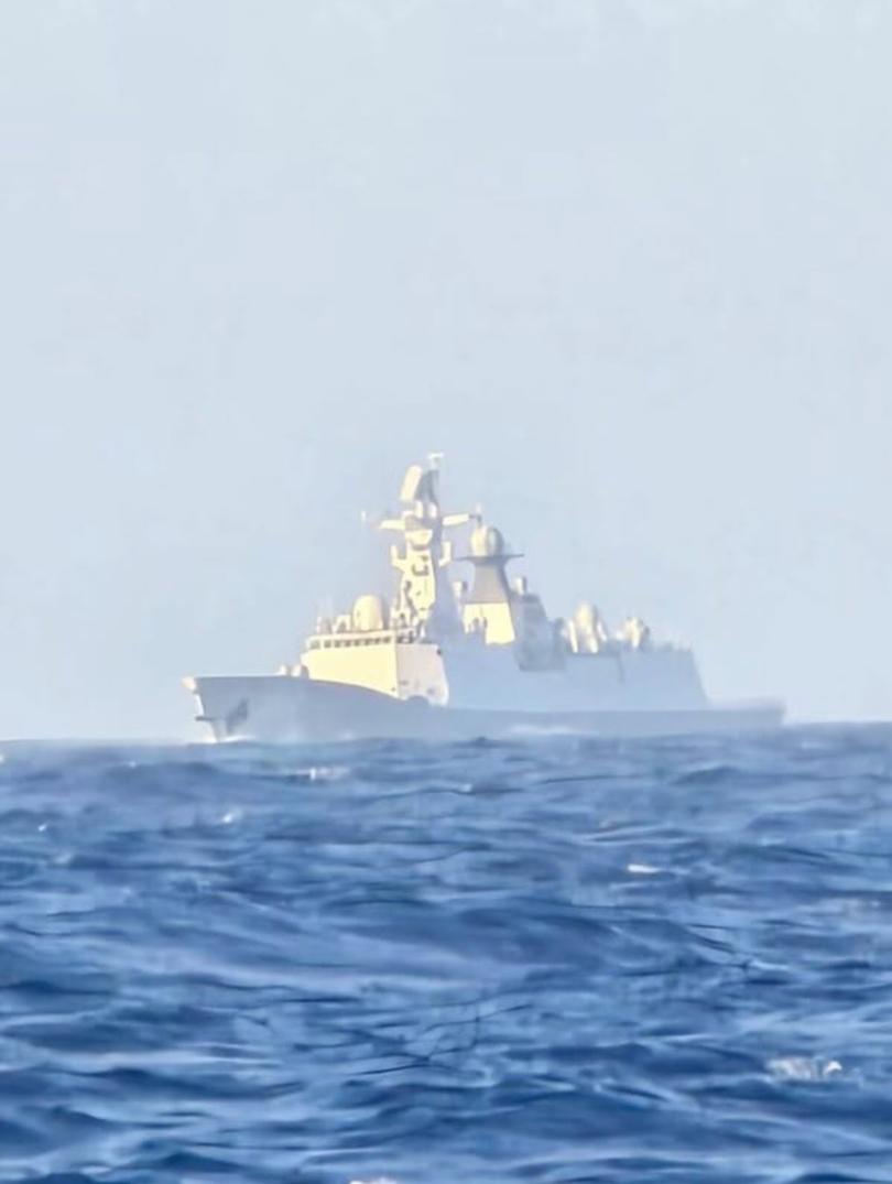 Commercial vessels in WA’s north reportedly could hear the Chinese and Australian defence ships communicating on Thursday as they passed by the stretch of coast.