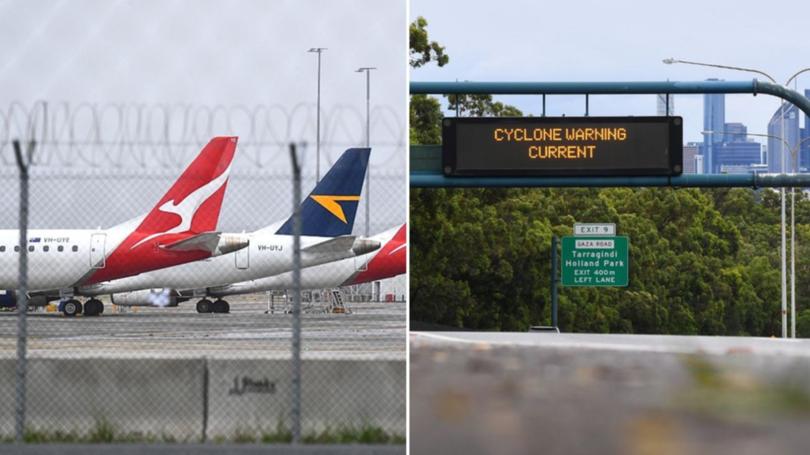 Dolphins players had to stay in Sydney overnight before getting back to Queensland.