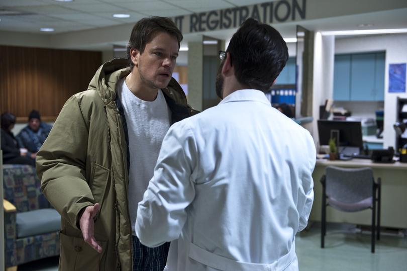 Matt Damon in Contagion.