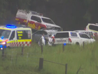 The crash happened near Lismore on Saturday afternoon.