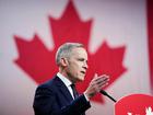 Liberal Leader Mark Carney speaks after being elected at the Liberal leadership announcement in Ottawa, Ontario.