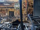 Prime Minister Anthony Albanese visited the Adass Israel Synagogue after a firebombing in Melbourne, Tuesday, December 10, 2024.
PICTURED: damaged interior in the synagogue