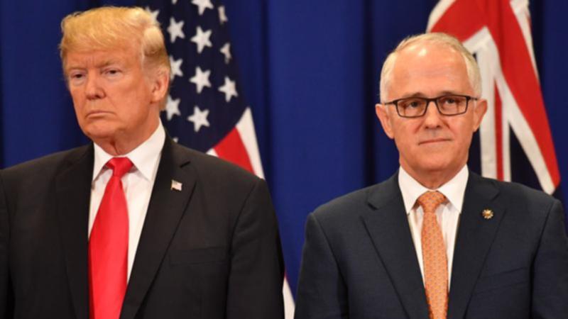 The federal government is trying to smooth over concerns about Australia’s prospect of a US tariff exemption after Donald Trump criticised Malcolm Turnbull.