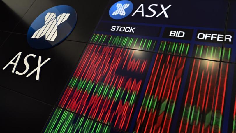 The Australian Securities Exchange has fallen sharply, losing more than one per cent. (Steven Saphore/AAP PHOTOS)