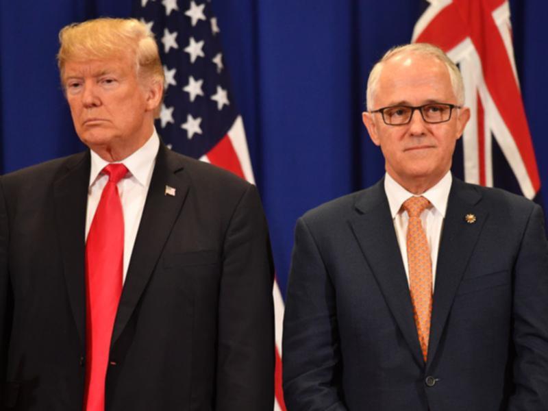 Donald Trump and Malcolm Turnbull met a number of times during the US leader's first presidency.