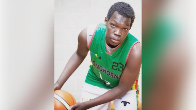 Keen basketballer Lino Atem was fatally stabbed during a park brawl.