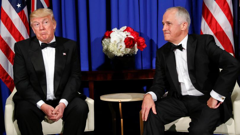 Malcolm Turnbull has taken aim at US President Donald Trump.