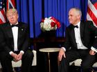 Malcolm Turnbull has taken aim at US President Donald Trump.