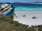 A surfer has been attacked at Wharton Beach near Esperance in WA.