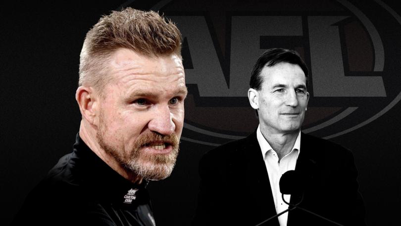 Nathan Buckley has savaged the AFL ‘s illict drug policy which league boss Andrew Dillon said would be tweaked.