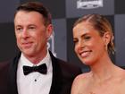 Craig McRae with wife Gabrielle at the 2024 Brownlow Medal night.