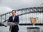 Andrew Dillon says the AFL will look at the opening round format. (Bianca De Marchi/AAP PHOTOS)