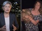 Foreign Minister Penny Wong weighs in on influencer who ripped baby wombat away from mother for photo opportunity