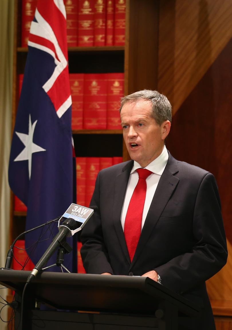  Bill Shorten says Australia will need to stand up to Donald Trump’s trade levies.