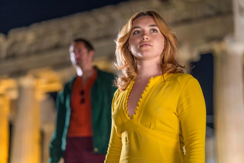 Florence Pugh in The Little Drummer Girl.