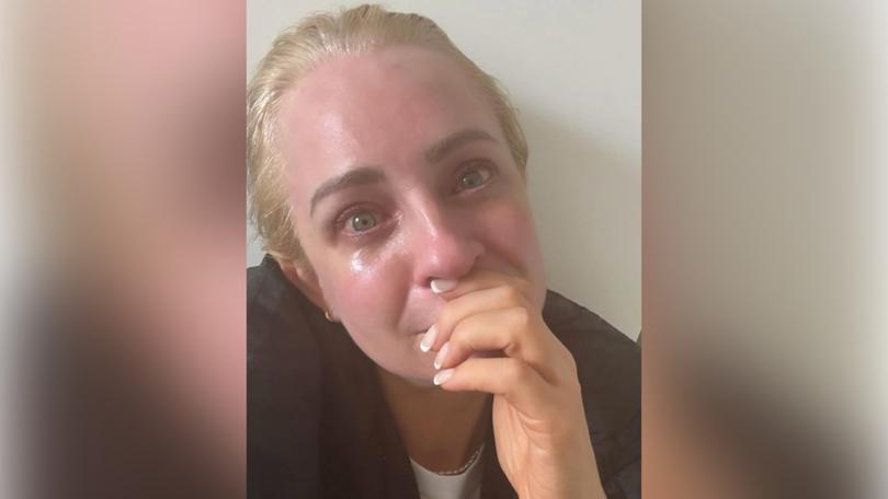 The 44-year-old opened up about her struggles in an emotional Instagram post on Friday.