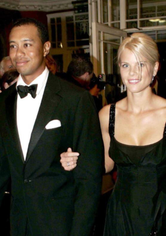 Tiger Woods and Elin Nordegren in 2006.