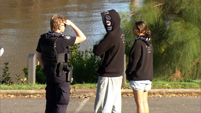 The 23-year-old man was reportedly out with family and friends near the Jindalee boat ramp when he fell into the water.