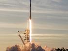 A SpaceX Falcon 9 rocket is on a mission to rescue astronauts from the ISS.