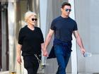 Deborra-Lee Furness and Hugh Jackman in New York City in 2022.