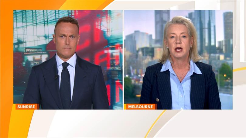 Shadow Transport Minister Senator Bridget McKenzie joined Matt Shirvington on Sunrise on Tuesday, speaking about passenger protections. 