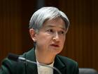 Foreign Minister Penny Wong calls on Israel and Hamas to respect the terms of the ceasefire deal. (Lukas Coch/AAP PHOTOS)