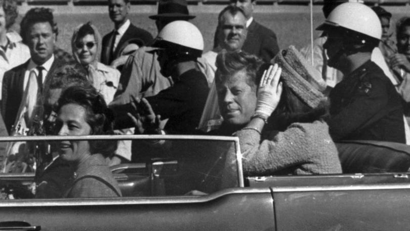 US President John F Kennedy was fatally shot while riding in a motorcade in Dallas in 1963. (AP PHOTO)