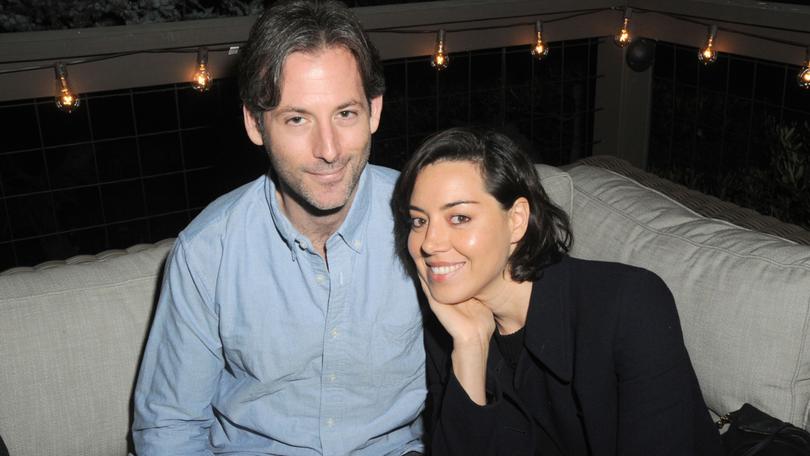 Jeff Baena and Aubrey Plaza.