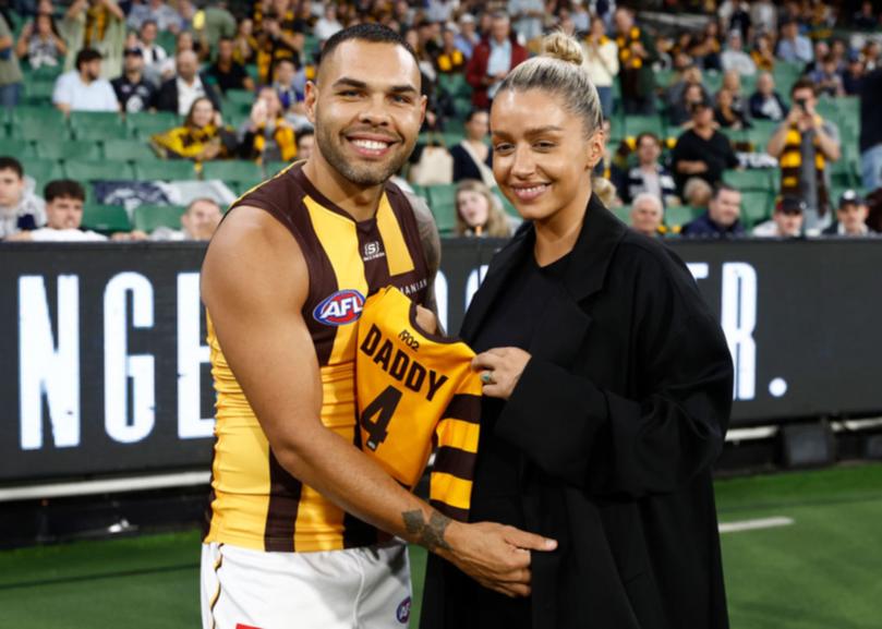 Jarman Impey and his wife Annabelle are expecting their first child. 