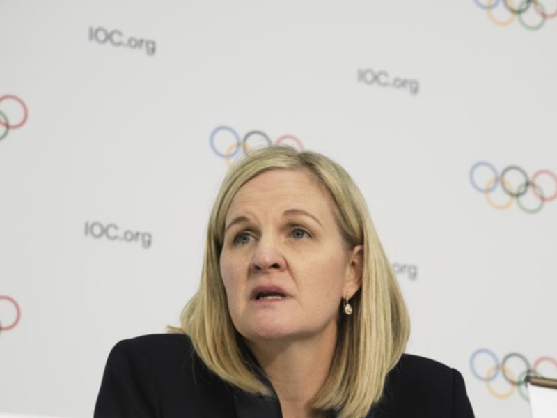 New IOC boss Kirsty Coventry wants to meet with US president Donald Trump. 