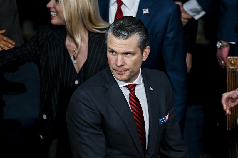 Secretary of Defence Pete Hegseth