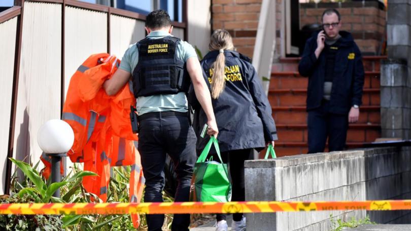 A man who shipped plutonium to his parents' suburban unit sparked a major hazmat incident. (Bianca De Marchi/AAP PHOTOS)