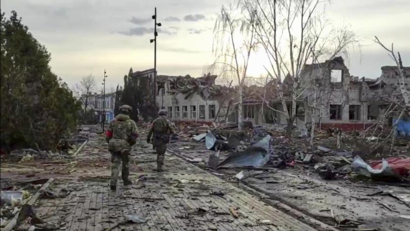 Moscow and Kyiv are accusing each other of blowing up a gas pumping station in Russia's Sudzha.