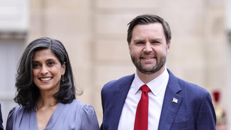 US Vice President JD Vance's wife Usha is to make a high profile trip to Greenland. (EPA PHOTO)