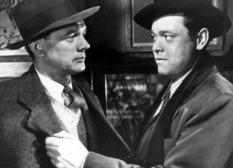 Joseph Cotten and Orson Welles in 1949’s The Third Man.