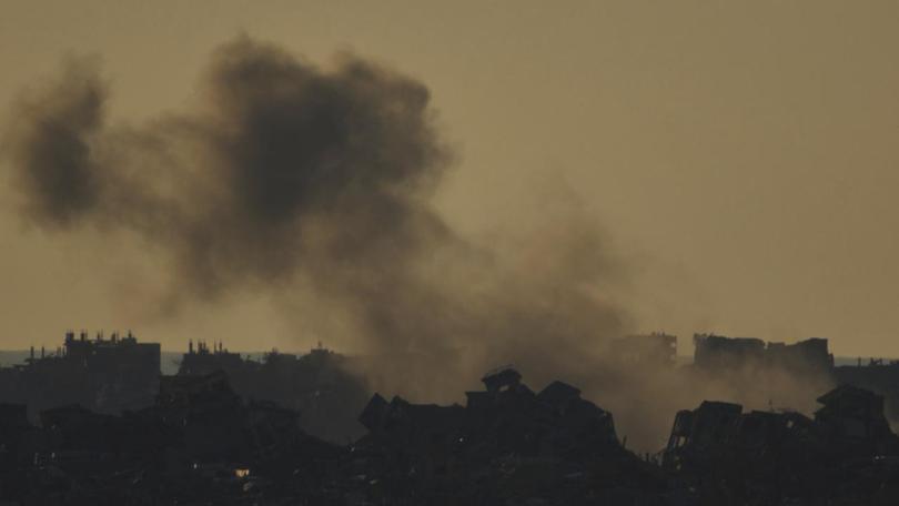 Israeli military operations are occurring in Rafah near the Egyptian border, local officials say.