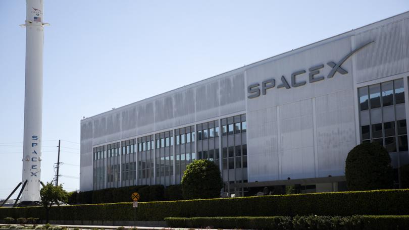 SpaceX headquarters. 