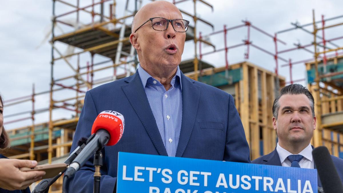 Peter Dutton vows to free up 40,000 homes in migration, foreign student