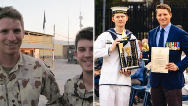 GEN Social media post from Andrew Hastie MP featuring his ADF uniform.