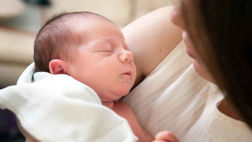 Parents use a soothing voice to calm their newborns.