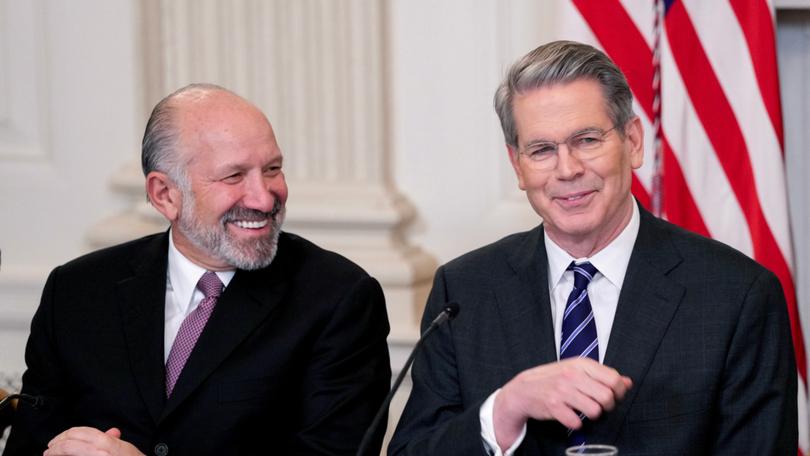 Howard Lutnick and Scott Bessent.