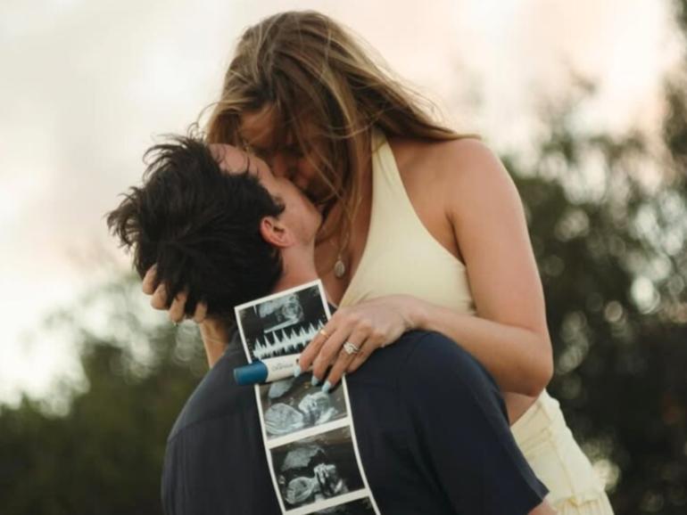 Cam McEvoy and wife Madeline are expecting their first child.