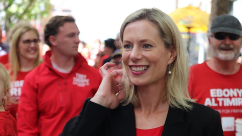 Ex-Tasmanian Labor leader Rebecca White could make the shift to federal parliament.