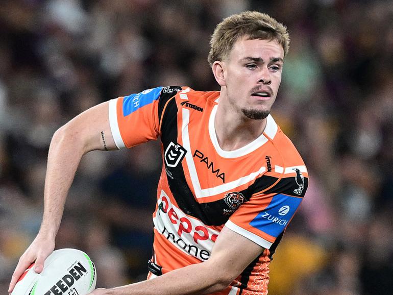 Lachlan Galvin will not resign with Wests Tigers beyond 2026.