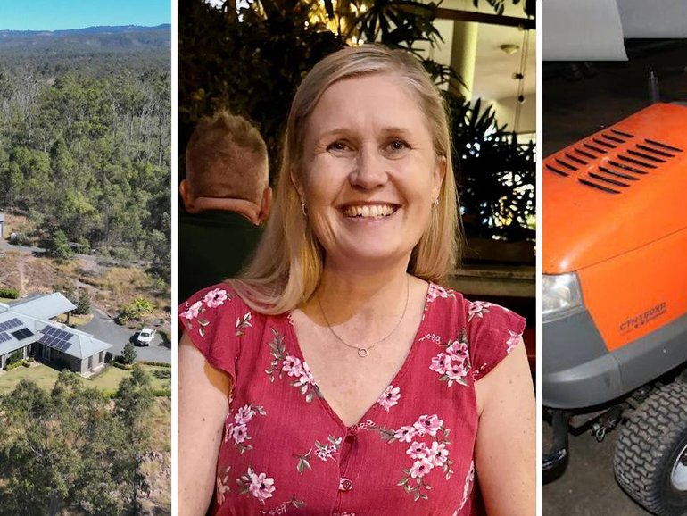 Frances Crawford's husband allegedly killed her at their property and faked a lawnmower accident.