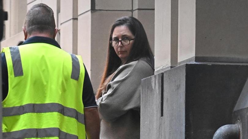 Erin Patterson has appeared in court ahead of her trial accused of three murders. (James Ross/AAP PHOTOS)