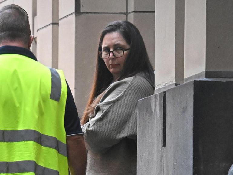 Erin Patterson has appeared in court ahead of her trial accused of three murders. (James Ross/AAP PHOTOS)