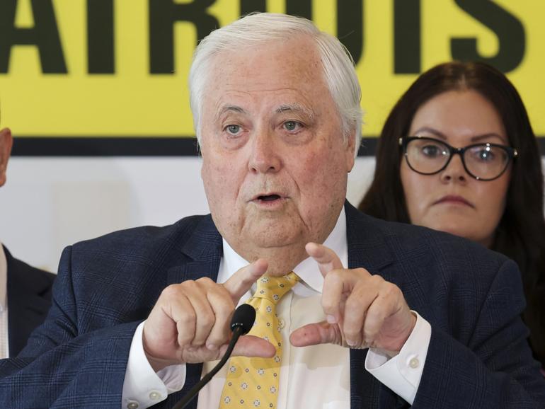 Clive Palmer says the election campaign so far has been ‘boring’.